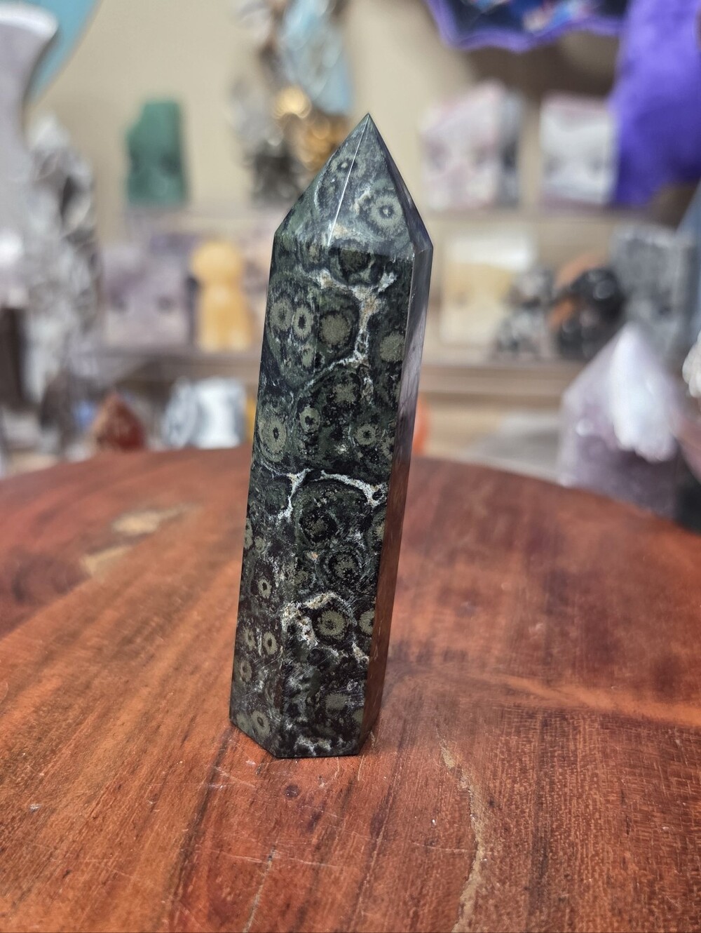 Kambaba Jasper Tower 3.5 In (Ancestral Connections)